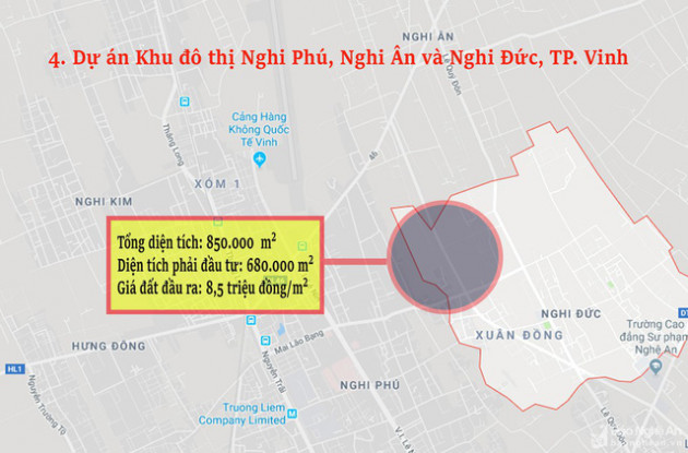 Nghệ An: Chi tiết 11 khu vực lớn dự kiến đấu giá đất ở - Ảnh 4.