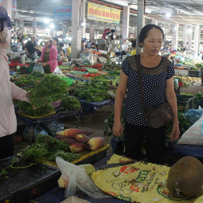 Nghệ An, Hà Tĩnh: Rau xanh khan hiếm, tăng giá gấp đôi sau bão