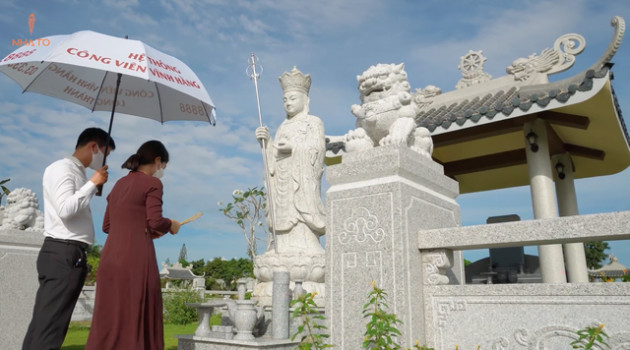  Ngỡ ngàng công viên nghĩa trang 79ha cho giới thượng lưu Việt: Đẹp như resort, khu mộ trị giá tới 50 tỷ đồng, cách Sài Gòn 30 phút chạy xe! - Ảnh 16.