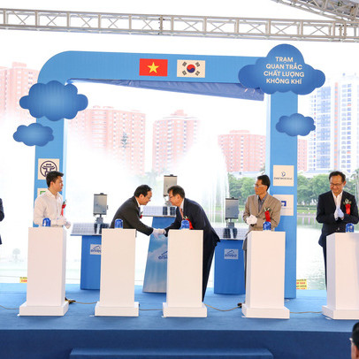 Người dân Hà Nội có thêm 24 trạm quan trắc chất lượng không khí tự động