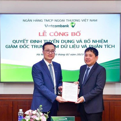 Nguyên Giám đốc công nghệ Vinfast làm Giám đốc Trung tâm dữ liệu và phân tích của Vietcombank