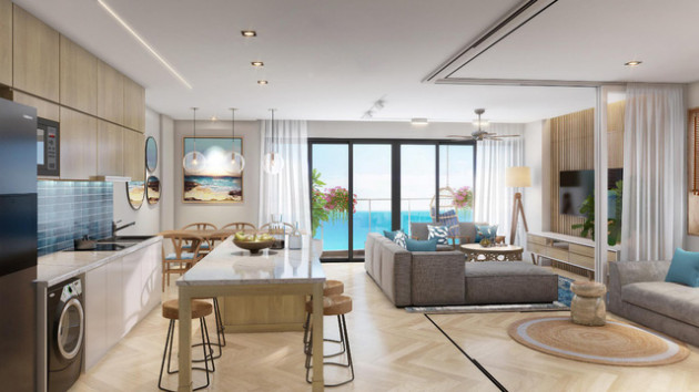 Nhà đầu tư hào hứng trước khu căn hộ Aquamarine - Ảnh 1.