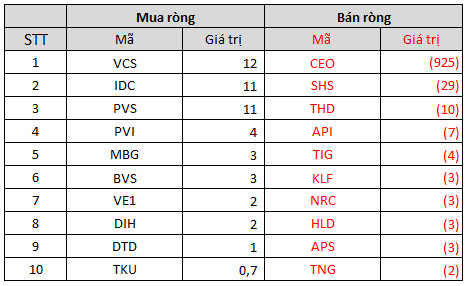 Nhà đầu tư ngoại tiếp tục bán ròng 1.255 tỷ trong tuần 20-24/12, tâm điểm chốt lời gần nghìn tỷ CEO trên HNX - Ảnh 4.
