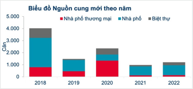 Nhà liền thổ tại TP. HCM tăng gấp 2 lần chỉ trong một năm