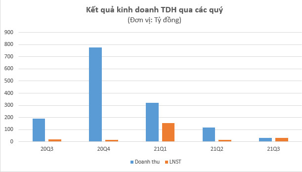 Nhà Thủ Đức (TDH) thu hơn 680 tỷ đồng trong 9 tháng sau loạt vụ thoái vốn công ty con - Ảnh 1.