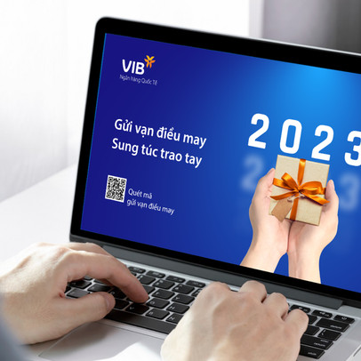 Nhận ngay hàng ngàn giải thưởng tiền mặt khi giao dịch tại VIB trong dịp Tết 2023