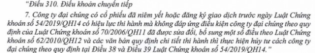 Nhận trát thông báo việc không đáp ứng đủ tư cách công ty đại chúng, nhưng một doanh nghiệp cho rằng sẽ không phải hủy tư cách công ty đại chúng - Ảnh 2.