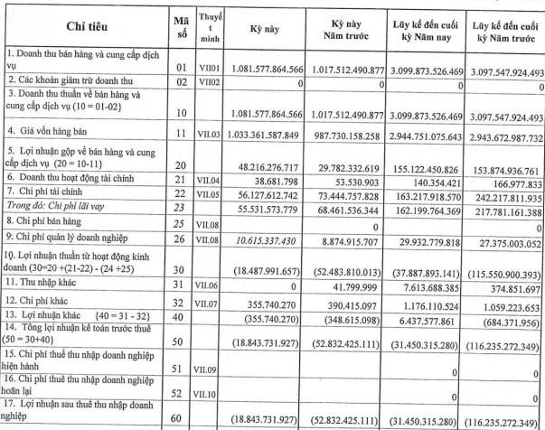 Nhiệt điện Cẩm Phả (NCP): Gánh nặng chi phí lãi vay, quý 3 lỗ gần 19 tỷ đồng - Ảnh 1.