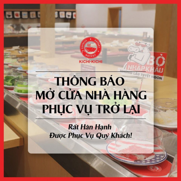 Nhiều chuỗi nhà hàng ăn uống Tp.HCM đồng loạt mở cửa trở lại từ ngày 24/4, khách dùng hưởng ứng nhiệt tình - Ảnh 2.