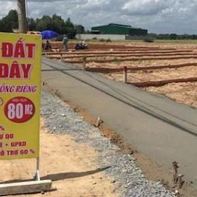 Nhiều địa phương không được thực hiện dự án phân lô bán nền