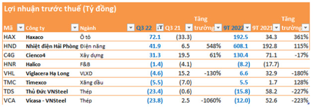 Nhiều doanh nghiệp báo lỗ đầu mùa báo cáo tài chính quý 3 - Ảnh 1.
