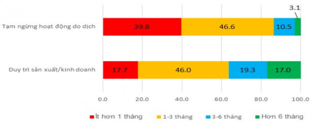 Nhiều doanh nghiệp “mơ hồ” về thời gian tạm đóng cửa, đang cạn dần dòng tiền - Ảnh 3.