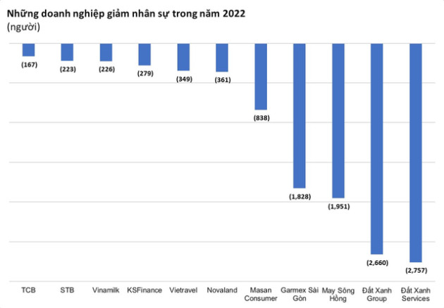 Nhiều ngân hàng tuyển thêm cả nghìn người năm 2022, Vinhomes, FPT tăng hơn 5.000 người, Đất Xanh và Thế giới Di động có động thái cắt giảm gây sốc - Ảnh 3.