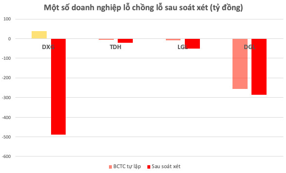 Nhiều ông lớn công bố chỉ số kinh doanh sau soát xét: Lỗ chồng lỗ! - Ảnh 1.