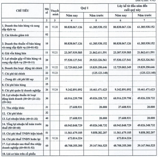 Nhờ dự án KDC Lộc An, D2D báo lãi 49 tỷ đồng quý 1, tăng 25% so với cùng kỳ - Ảnh 1.