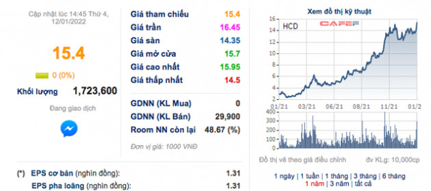 Nhờ dự trữ hàng tồn kho, HCD tiếp tục lãi lớn trong quý 4 - Ảnh 2.