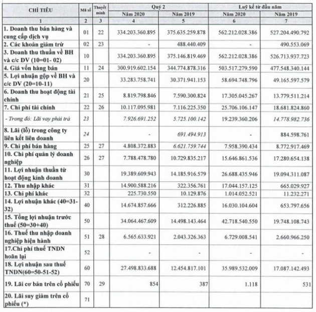 Nhờ khoản lợi nhuận khác, CTIN (ICT) báo lãi quý 2 tăng 121% so với cùng kỳ - Ảnh 1.