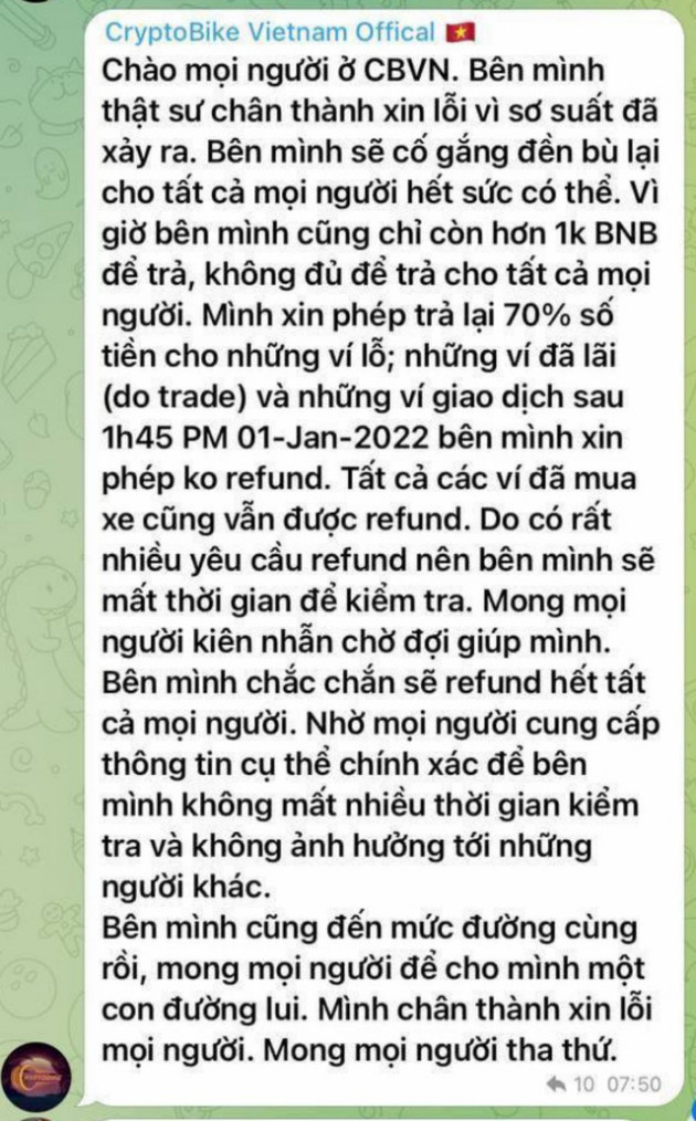 Nhóm phát triển dự án game NFT Việt bị tố dùng chiêu trò chiếm đoạt 1,4 triệu USD rồi bỏ trốn, nhiều nhà đầu tư còn săn lùng ra cả địa chỉ thật - Ảnh 3.