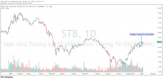 Nhóm quỹ Dragon Capital gom thêm hàng triệu cổ phiếu DXG và STB cuối năm 2022 - Ảnh 2.