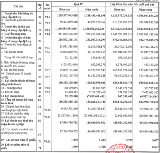 Nhựa Bình Minh: Áp lực giá vốn khiến lãi ròng 2018 giảm, đạt 428 tỷ đồng - Ảnh 1.