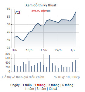 Những cổ phiếu tăng mạnh trong tháng 6: Hiện tượng của tháng thuộc về cổ phiếu có 11 phiên tăng trần liên tiếp - Ảnh 3.