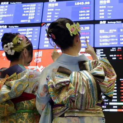 Nikkei có lúc mất gần 4%, chứng khoán châu Á vẫn chìm trong sắc đỏ