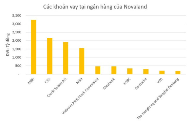 Nợ hơn 64.000 tỷ đồng, các chủ nợ của Novaland là ai? - Ảnh 1.