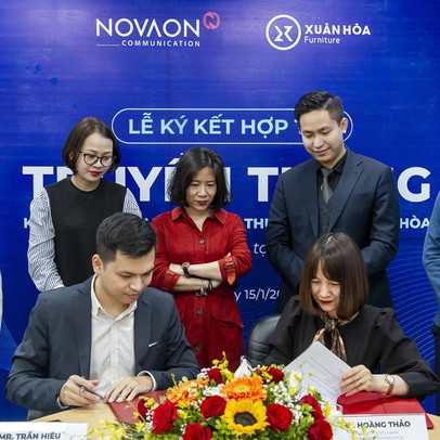Nội thất Xuân Hòa hợp tác cùng Novaon Communication trong chiến dịch kỉ niệm 40 năm thành lập