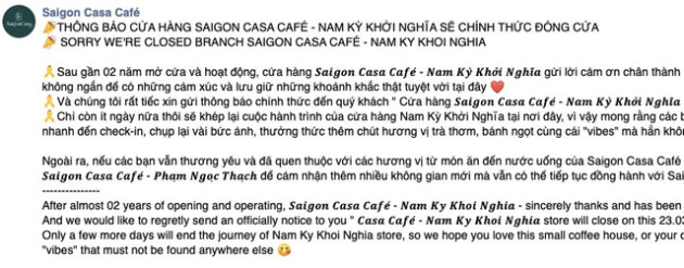 Nova Group sau 1 tháng công bố tái cấu trúc: Cà phê Casa dừng hoạt động, PhinDeli gỡ biển, website Nova Service biến mất - Ảnh 2.