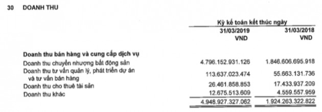 Novaland (NVL): Quý 1/2019 lãi ròng 282 tỷ đồng tăng 119% so với cùng kỳ - Ảnh 1.