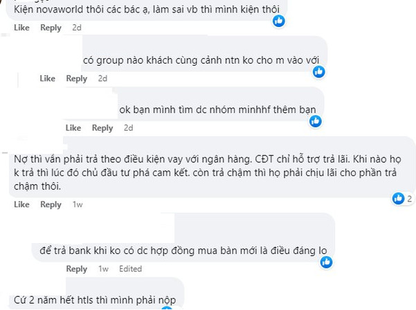 Novaland tạm dừng ưu đãi lãi suất: Nhiều nhà đầu tư tính phương án xấu nhất huỷ hợp đồng, một số khác hy vọng đàm phán phương án tốt hơn với chủ đầu tư