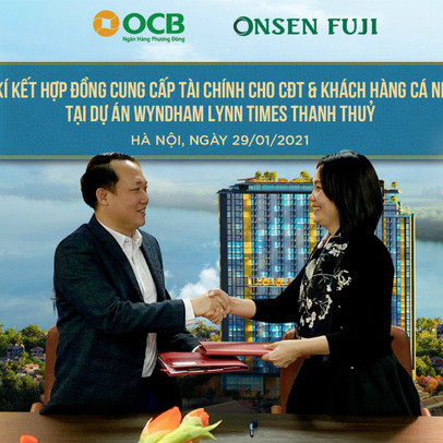 OCB ký kết hợp đồng tín dụng với Wyndham Lynn Times Thanh Thủy