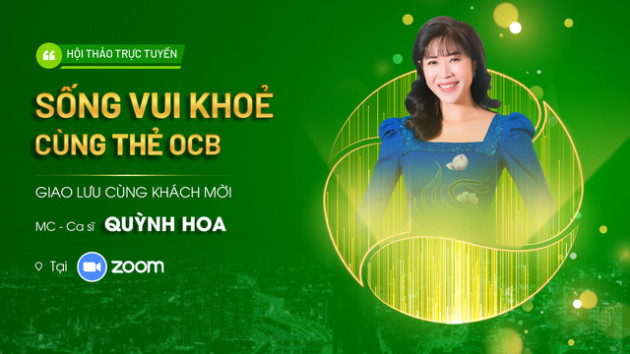 OCB tăng cường hội thảo online dành cho khách hàng