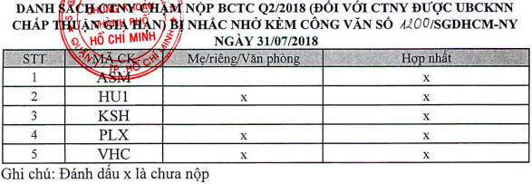 Ông lớn Petrolimex, Vĩnh Hoàn bị nhắc nhở chậm nộp BCTC quý 2 - Ảnh 1.