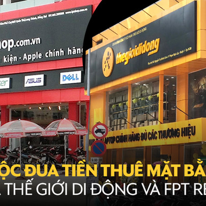 Ông Nguyễn Đức Tài tự tin "đè bẹp" đối thủ với tỷ lệ chi phí thuê mặt bằng trên doanh thu ở TGDĐ chỉ chiếm 2%, vậy ở FPT Retail con số đó là bao nhiêu?