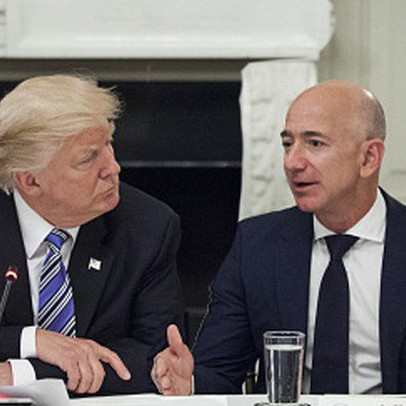 Ông Trump chúc tỷ phú Bezos may mắn và mong rằng thủ tục ly hôn diễn ra "tốt đẹp"