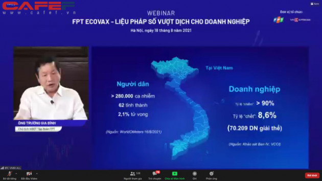 Ông Trương Gia Bình: Chúng tôi đề xuất ngân hàng chi trả chi phí cố định như điện, nước cho doanh nghiệp - Ảnh 1.