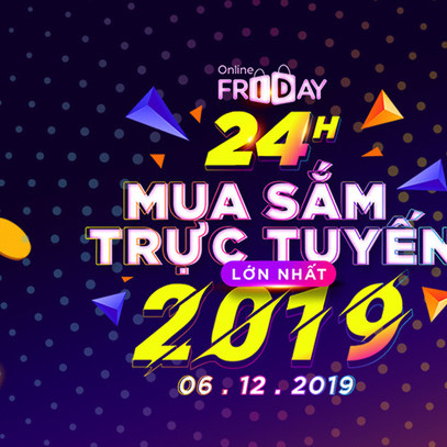 Online Friday 2019: 50.000 mặt hàng giảm giá 70%, kỳ vọng 2.500 tỷ đồng được giao dịch trong ngày