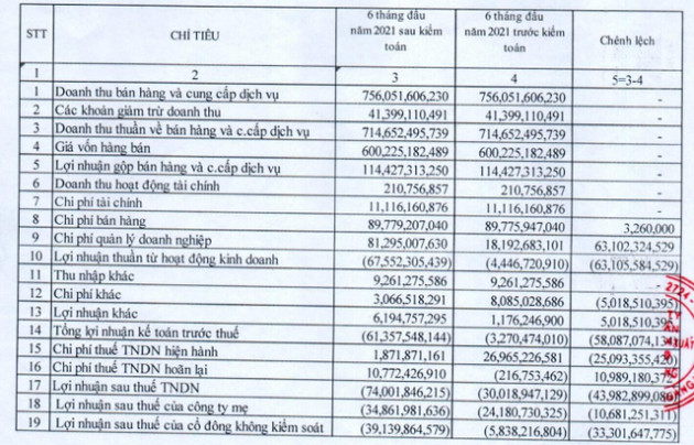 Petro Miền Trung (PMG) lỗ thêm gần 44 tỷ đồng sau báo cáo kiểm toán bán niên 2021 - Ảnh 1.