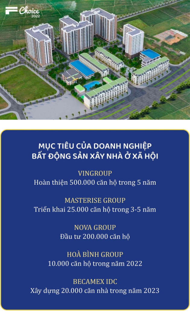 “Phá băng” nhà ở xã hội: Sự đồng lòng lớn chưa từng thấy của những “đại bàng” bất động sản - Ảnh 8.