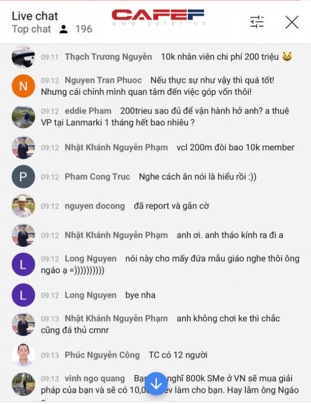 Pha hở sườn đi vào lòng đất của CEO siêu doanh nghiệp 500.000 tỷ: Tôi chẳng có tiền gì hết nhưng tôi có chất xám, mong mấy anh hai, anh ba góp vô vài tỷ là okie rồi - Ảnh 2.