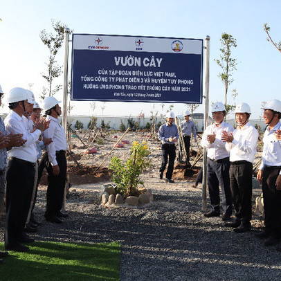 Phát động phong trào ‘Tết trồng cây’ tại Công ty Nhiệt điện Vĩnh Tân