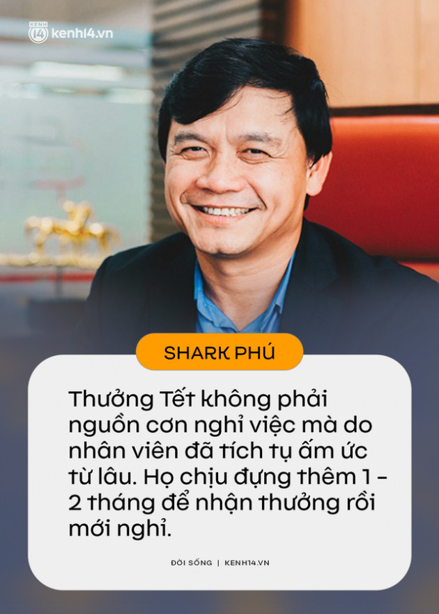 Phát ngôn để đời về thưởng Tết của các sếp lớn, riêng Shark Hưng thẳng thừng dùng từ “vài đồng” để nói về khoản tiền này - Ảnh 2.