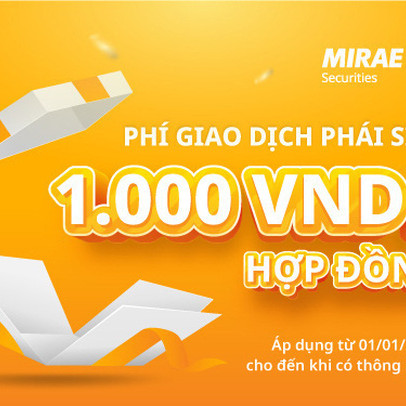 Phí giao dịch phái sinh 1,000 đồng/Hợp đồng