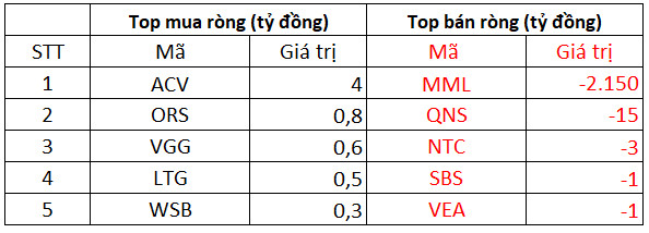 Phiên 11/10: Khối ngoại tiếp mạch bán ròng trên toàn thị trường, tâm điểm bán ròng 2.150 tỷ đồng cổ phiếu MML - Ảnh 3.