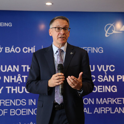 Phó Chủ tịch Boeing: Năm 2018, thị trường hàng không Việt Nam sẽ tăng trưởng ngoạn mục