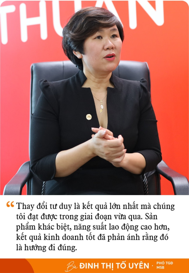 Phó TGĐ MSB Đinh Thị Tố Uyên: Chiến lược tốt chỉ là 10% của sự thành công, 90% còn lại đến từ khả năng thực thi và triển khai - Ảnh 9. Phó TGĐ MSB Đinh Thị Tố Uyên: Chiến lược tốt chỉ là 10% của sự thành công, 90% còn lại đến từ khả năng thực thi và triển khai - Ảnh 9.