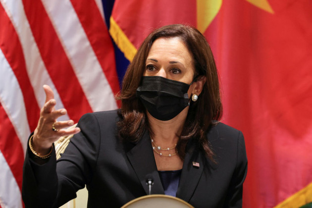  Phó Tổng thống Kamala Harris họp báo, livestream trên Facebook - Ảnh 1.