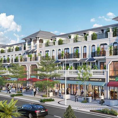 Phố trung tâm Imperia Grand Plaza Đức Hòa - Long An hút khách phía Bắc
