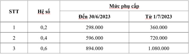 Phụ cấp thâm niên, phụ cấp khu vực... của công chức, viên chức sẽ thay đổi thế nào từ năm 2023? - Ảnh 2.